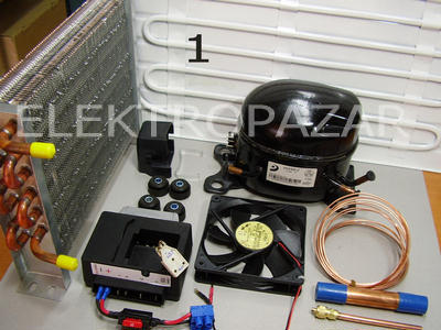 ekovat saoutucu kompresr evaporatr, fan, kondenser, klcal boru, filtre, kit soutucu paralar